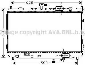 Ava Quality Cooling KA2072 - Hladnjak, hladjenje motora www.molydon.hr