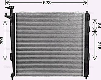 Ava Quality Cooling KA2304 - Hladnjak, hladjenje motora www.molydon.hr