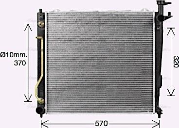 Ava Quality Cooling KA2304 - Hladnjak, hladjenje motora www.molydon.hr