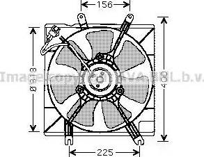 Ava Quality Cooling KA7501 - Ventilator, hladjenje motora www.molydon.hr