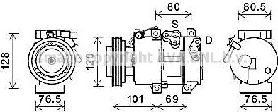 Ava Quality Cooling KAAK275 - Kompresor, klima-Uređaj www.molydon.hr