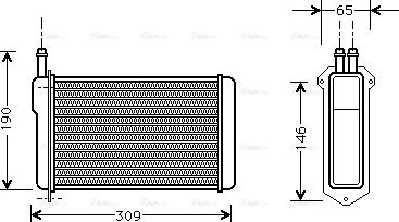 Ava Quality Cooling LA6009 - Izmjenjivač topline, grijanje unutrasnjeg prostora www.molydon.hr