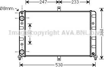 Ava Quality Cooling LA2023 - Hladnjak, hladjenje motora www.molydon.hr