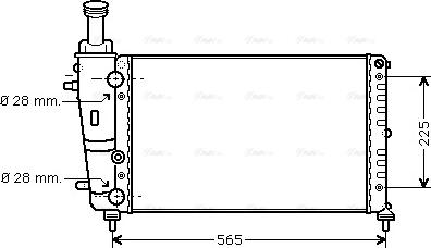 Ava Quality Cooling LC 2066 - Hladnjak, hladjenje motora www.molydon.hr