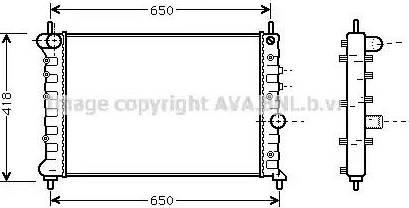 Ava Quality Cooling LC 2078 - Hladnjak, hladjenje motora www.molydon.hr