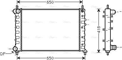 Ava Quality Cooling LCA2077 - Hladnjak, hladjenje motora www.molydon.hr