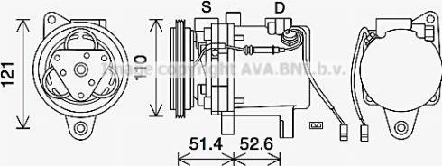 Ava Quality Cooling MCK019 - Kompresor, klima-Uređaj www.molydon.hr