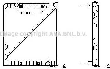 Ava Quality Cooling ME 2149 - Hladnjak, hladjenje motora www.molydon.hr