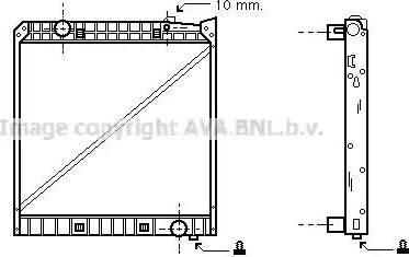 Ava Quality Cooling ME 2147 - Hladnjak, hladjenje motora www.molydon.hr