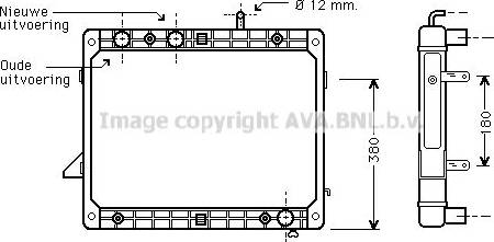 Ava Quality Cooling ME2121 - Hladnjak, hladjenje motora www.molydon.hr