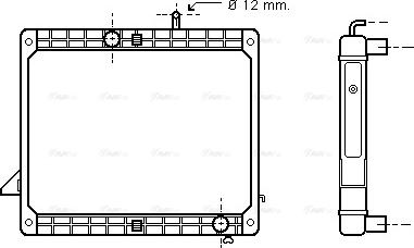 Ava Quality Cooling ME2175 - Hladnjak, hladjenje motora www.molydon.hr