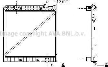 Ava Quality Cooling MEA2147 - Hladnjak, hladjenje motora www.molydon.hr