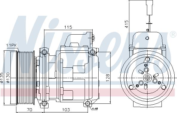 Ava Quality Cooling MEAK356 - Kompresor, klima-Uređaj www.molydon.hr