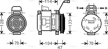 Ava Quality Cooling ME K189 - Kompresor, klima-Uređaj www.molydon.hr