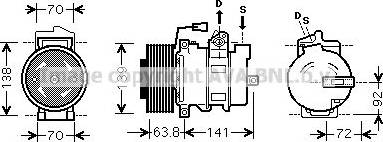 Ava Quality Cooling MEK239 - Kompresor, klima-Uređaj www.molydon.hr