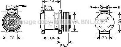 Ava Quality Cooling ME K227 - Kompresor, klima-Uređaj www.molydon.hr