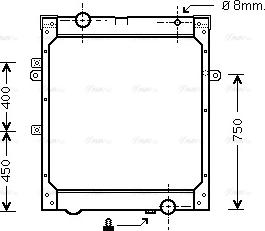 Ava Quality Cooling MNA2004 - Hladnjak, hladjenje motora www.molydon.hr