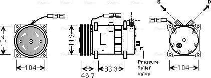 Ava Quality Cooling MNAK048 - Kompresor, klima-Uređaj www.molydon.hr