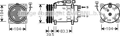 Ava Quality Cooling MNK047 - Kompresor, klima-Uređaj www.molydon.hr