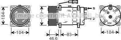 Ava Quality Cooling MNK061 - Kompresor, klima-Uređaj www.molydon.hr