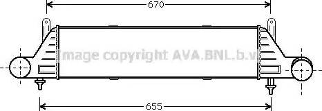 Ava Quality Cooling MS 4260 - Intercooler, hladnjak www.molydon.hr