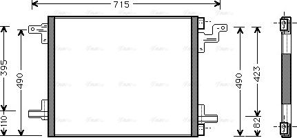 Ava Quality Cooling MS 5270 - Kondenzator, klima-Uređaj www.molydon.hr