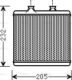 Ava Quality Cooling MS 6472 - Izmjenjivač topline, grijanje unutrasnjeg prostora www.molydon.hr