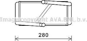 Ava Quality Cooling MS6594 - Izmjenjivač topline, grijanje unutrasnjeg prostora www.molydon.hr