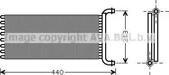 Ava Quality Cooling MS 6399 - Izmjenjivač topline, grijanje unutrasnjeg prostora www.molydon.hr