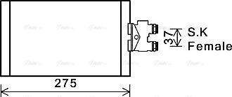 Ava Quality Cooling MS 3535 - Uljni hladnjak, automatski mjenjač www.molydon.hr