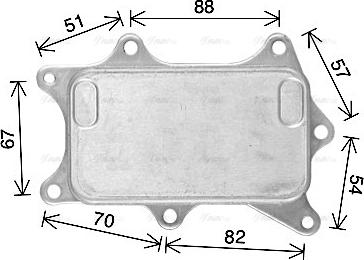 Ava Quality Cooling MS3760 - Uljni hladnjak, ulje za motor www.molydon.hr