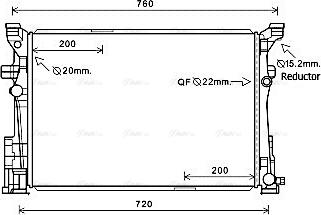 Ava Quality Cooling MS2653 - Hladnjak, hladjenje motora www.molydon.hr