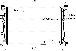 Ava Quality Cooling MS2652 - Hladnjak, hladjenje motora www.molydon.hr