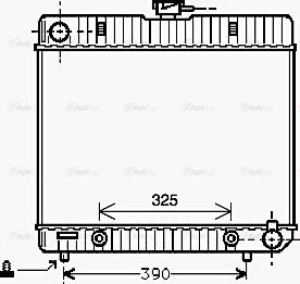 Ava Quality Cooling MS 2043 - Hladnjak, hladjenje motora www.molydon.hr