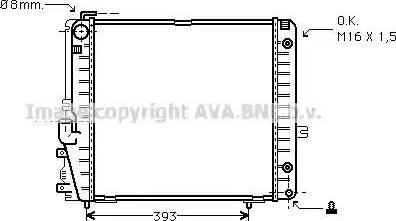 Ava Quality Cooling MS 2086 - Hladnjak, hladjenje motora www.molydon.hr