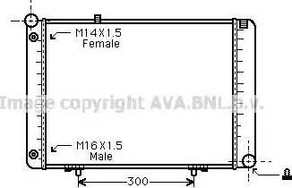 Ava Quality Cooling MS 2074 - Hladnjak, hladjenje motora www.molydon.hr