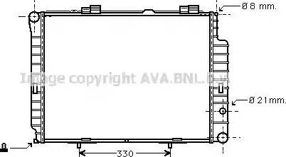 Ava Quality Cooling MS 2191 - Hladnjak, hladjenje motora www.molydon.hr