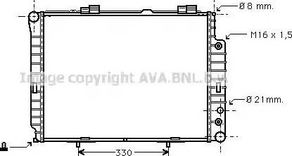 Ava Quality Cooling MS 2189 - Hladnjak, hladjenje motora www.molydon.hr