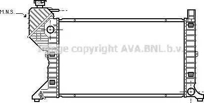 Ava Quality Cooling MS 2183 - Hladnjak, hladjenje motora www.molydon.hr