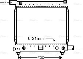 Ava Quality Cooling MS 2137 - Hladnjak, hladjenje motora www.molydon.hr