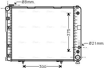 Ava Quality Cooling MS 2178 - Hladnjak, hladjenje motora www.molydon.hr