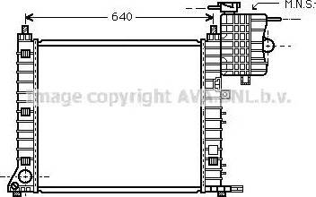 Ava Quality Cooling MS 2348 - Hladnjak, hladjenje motora www.molydon.hr