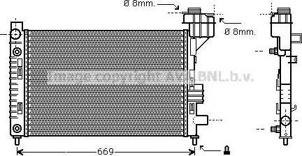 Ava Quality Cooling MS 2248 - Hladnjak, hladjenje motora www.molydon.hr