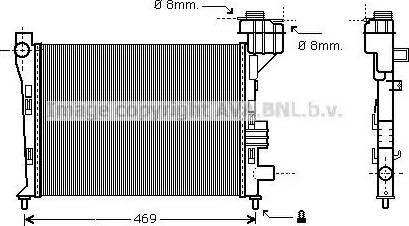 Ava Quality Cooling MS 2247 - Hladnjak, hladjenje motora www.molydon.hr