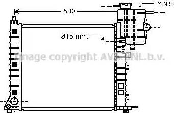 Ava Quality Cooling MS 2264 - Hladnjak, hladjenje motora www.molydon.hr