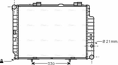 Ava Quality Cooling MS 2202 - Hladnjak, hladjenje motora www.molydon.hr