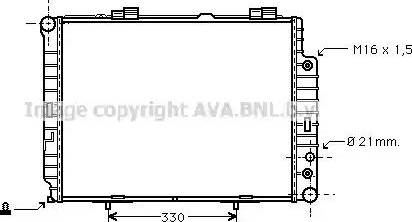 Ava Quality Cooling MS 2283 - Hladnjak, hladjenje motora www.molydon.hr