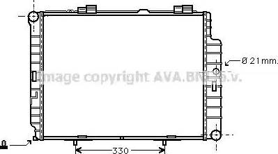 Ava Quality Cooling MS 2287 - Hladnjak, hladjenje motora www.molydon.hr