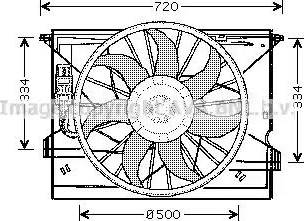 Ava Quality Cooling MS 7508 - Ventilator, hladjenje motora www.molydon.hr