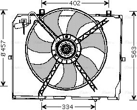 Ava Quality Cooling MS 7503 - Ventilator, hladjenje motora www.molydon.hr